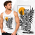 TANK TOP ZWIERZĘTA  TIGRE MIRANDO